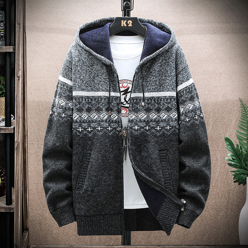 Zeitloser Vintage-Stil Strickjacke
