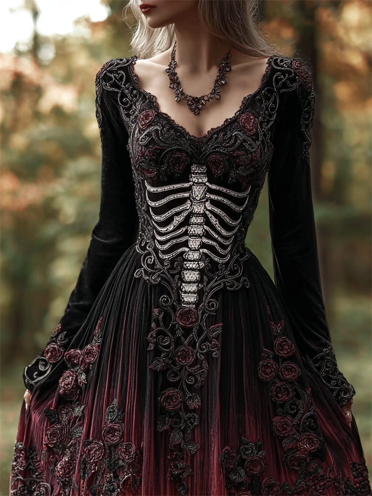 Zeitloser Vintage-Stil Kleid