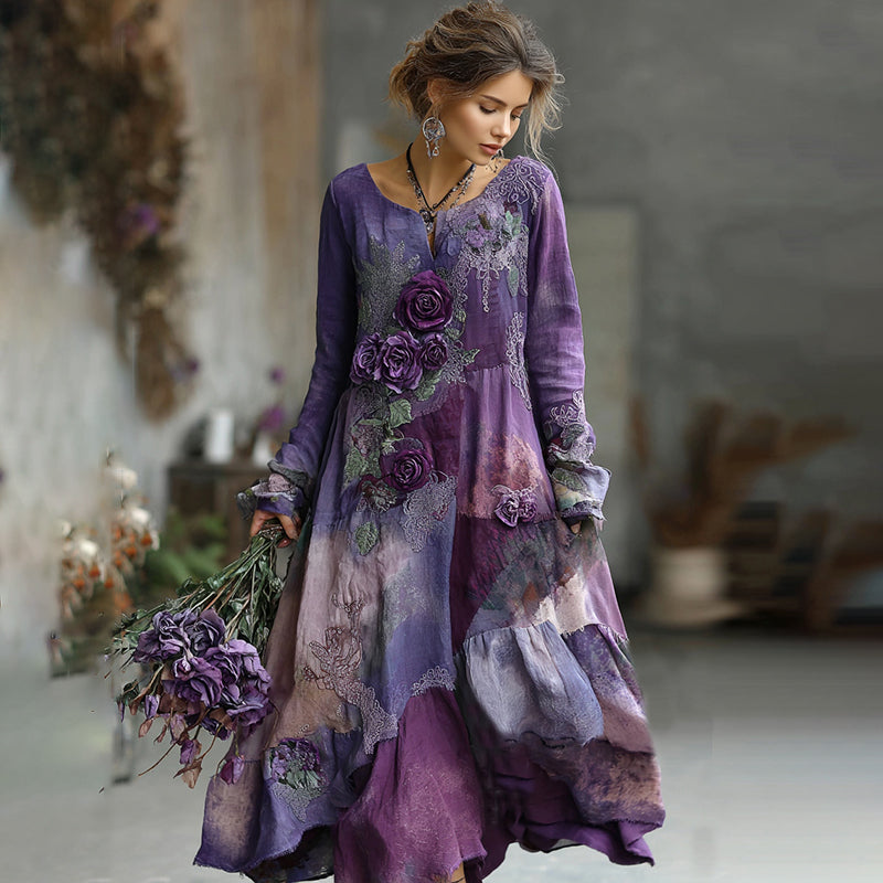 Klassisch gestaltete Kleid