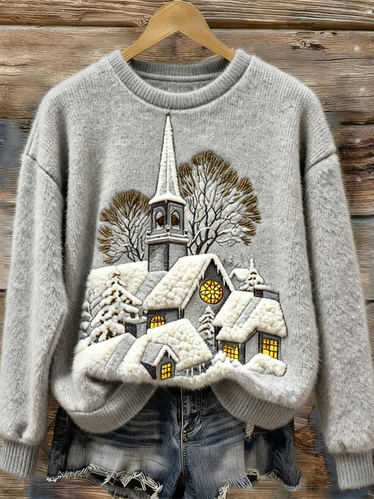 Zeitloser Vintage-Stil Pullover