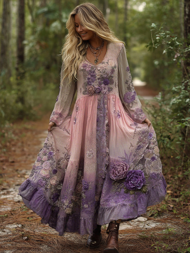 Klassische Vintage Kleid