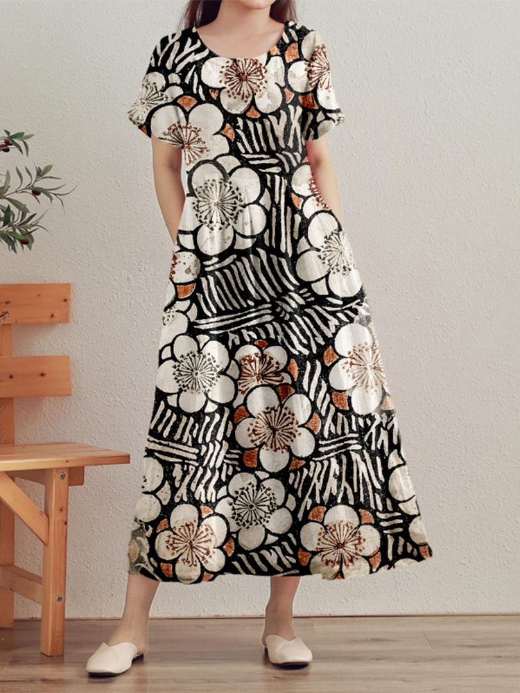 Klassische Vintage Kleid