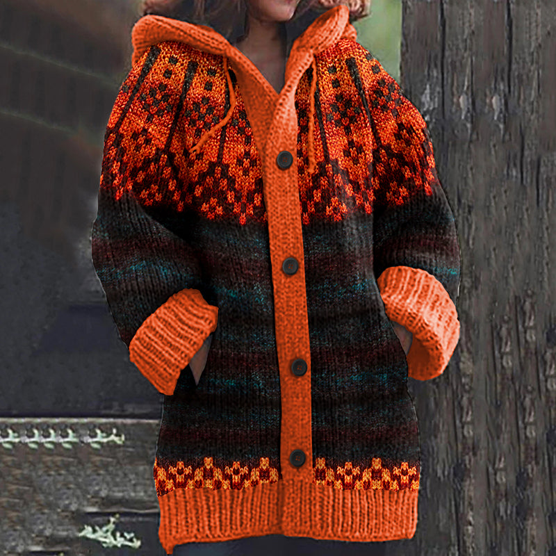 Wunderschön gefertigte Strickjacke