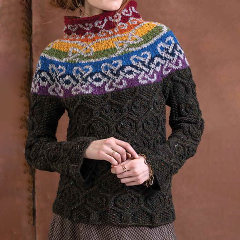Zeitloser Vintage-Stil Pullover