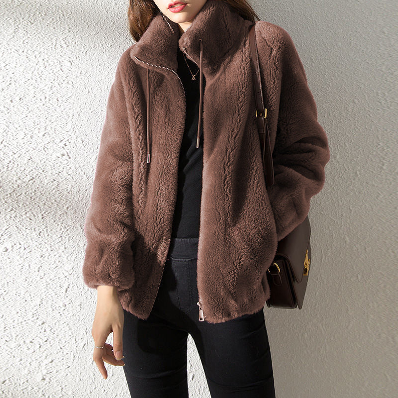 Anmutig gestaltete Jacke