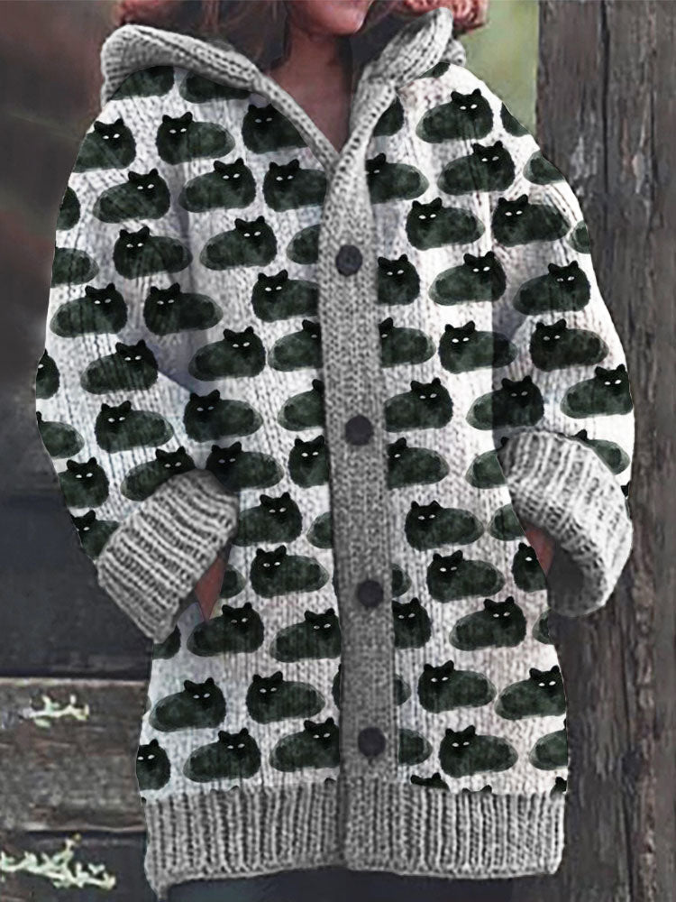 Vintage inspirierte Strickjacke