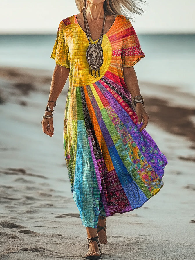 Anmutig gestaltete Kleid