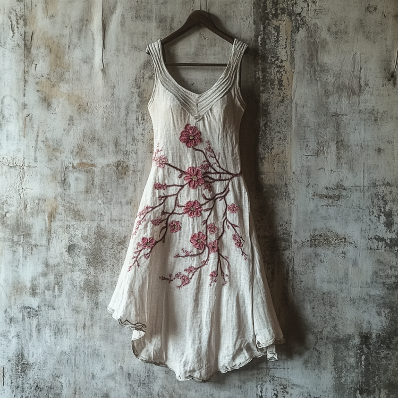 Klassisch gestaltete Kleid