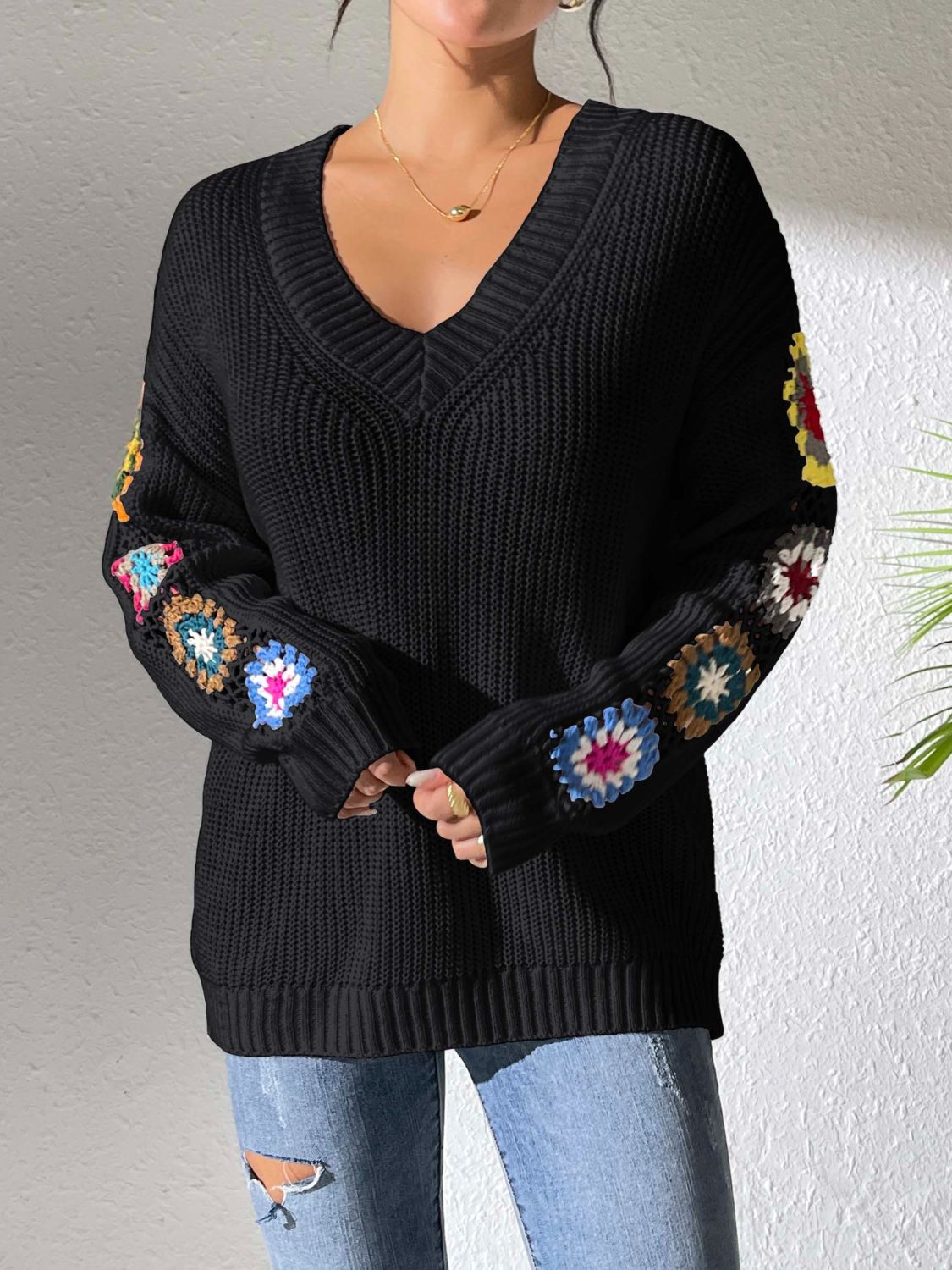 Klassisch gestaltete Pullover