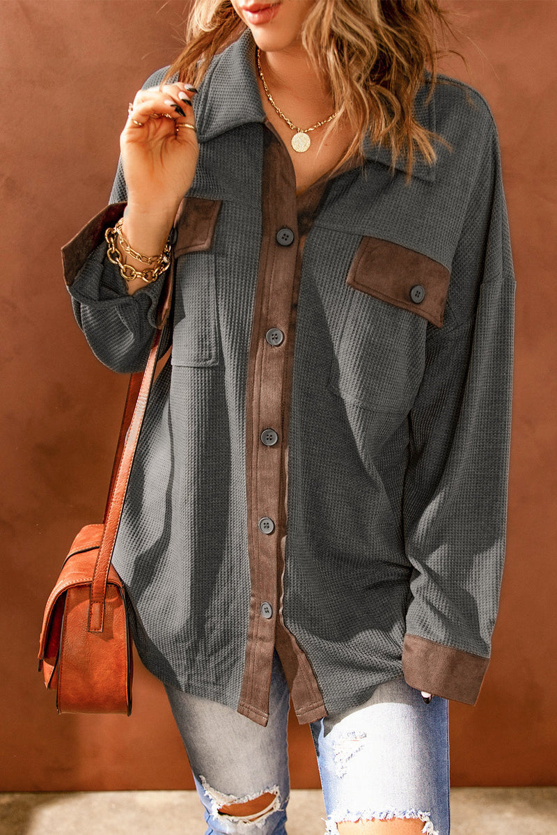 Anmutig gestaltete Jacke