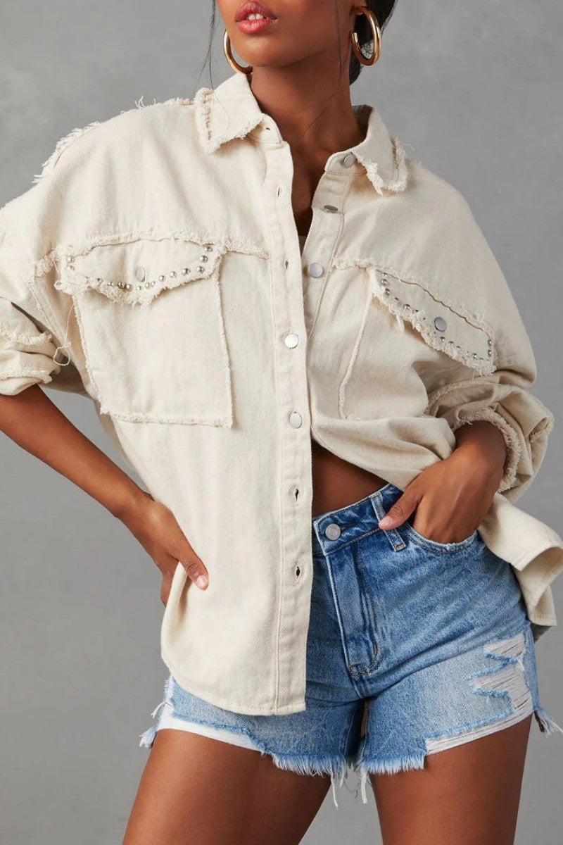 Zeitloser Vintage-Stil Jacke