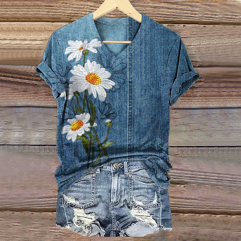 Klassische Vintage T-Shirt