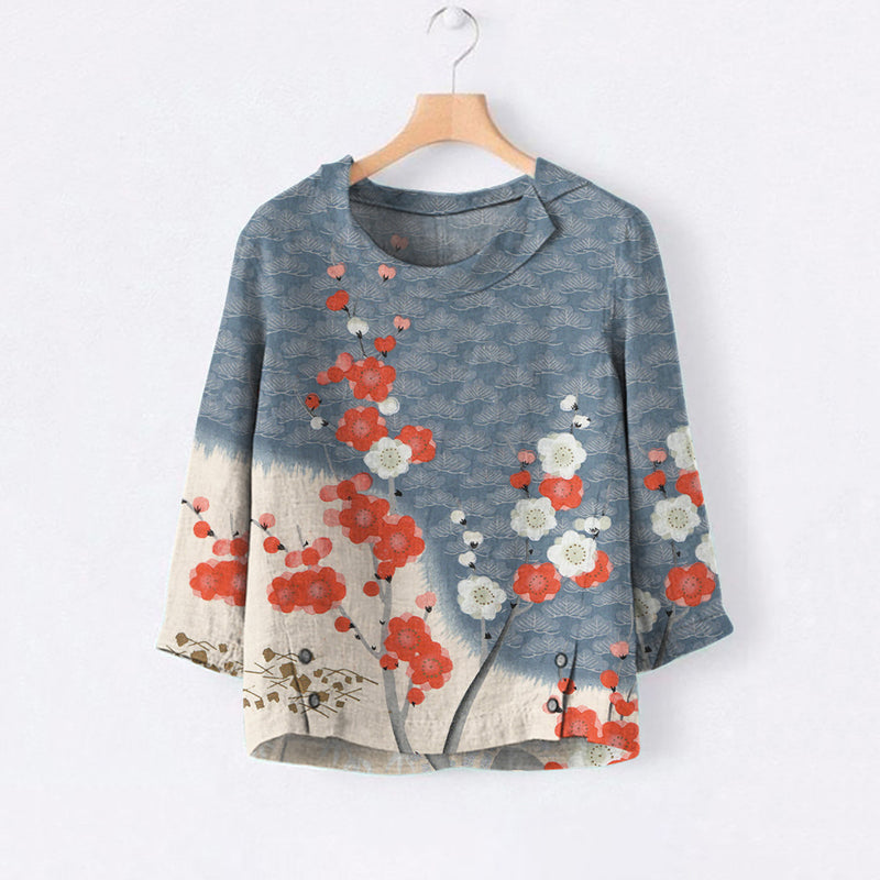 Durchdacht gestaltete Bluse