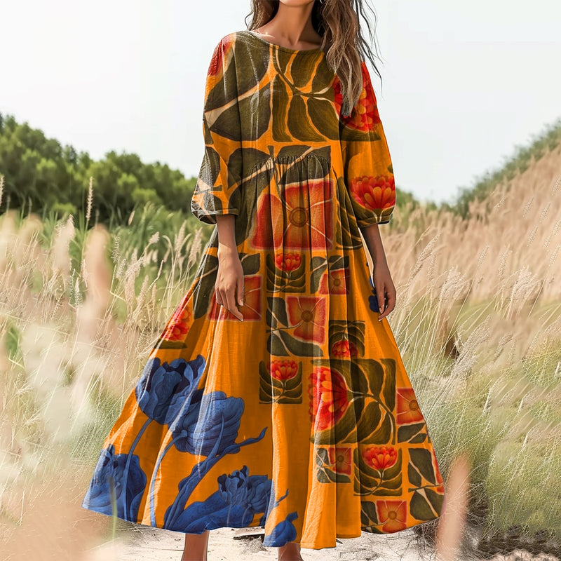 Klassische Vintage Kleid