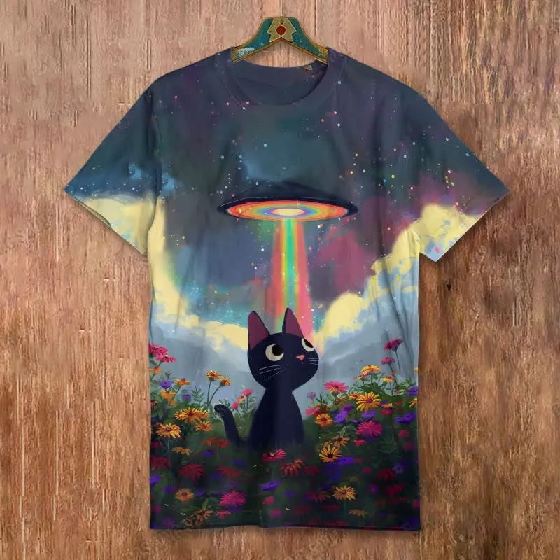 Anmutig gestaltete T-Shirt