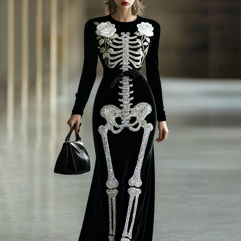 Anmutig gestaltete Kleid