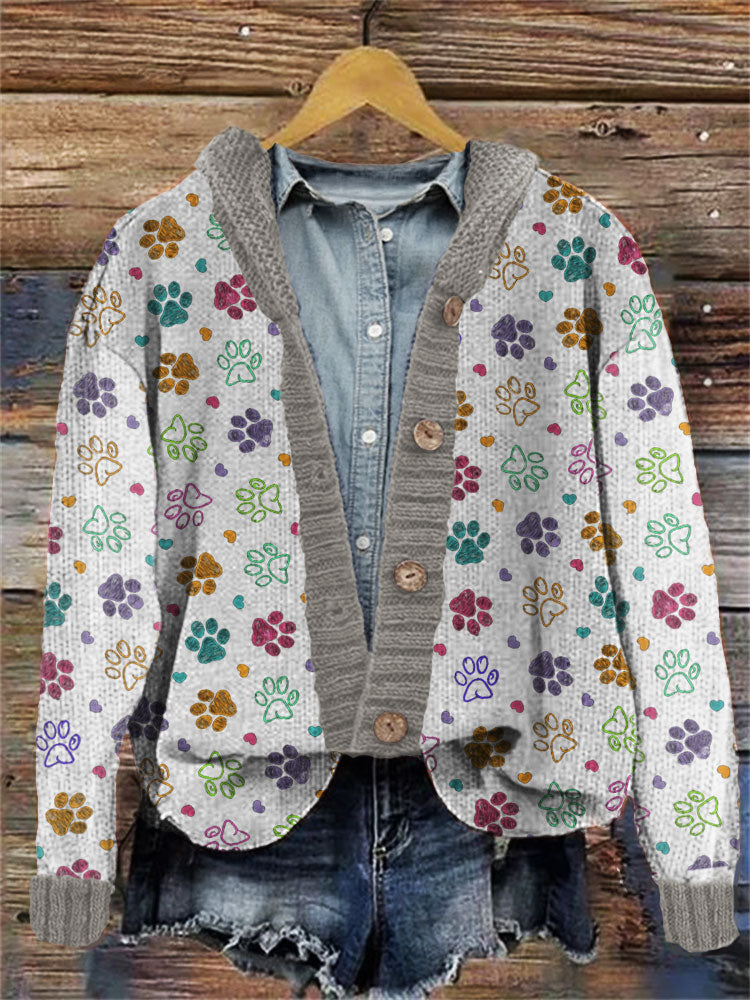 Anmutig gestaltete Strickjacke