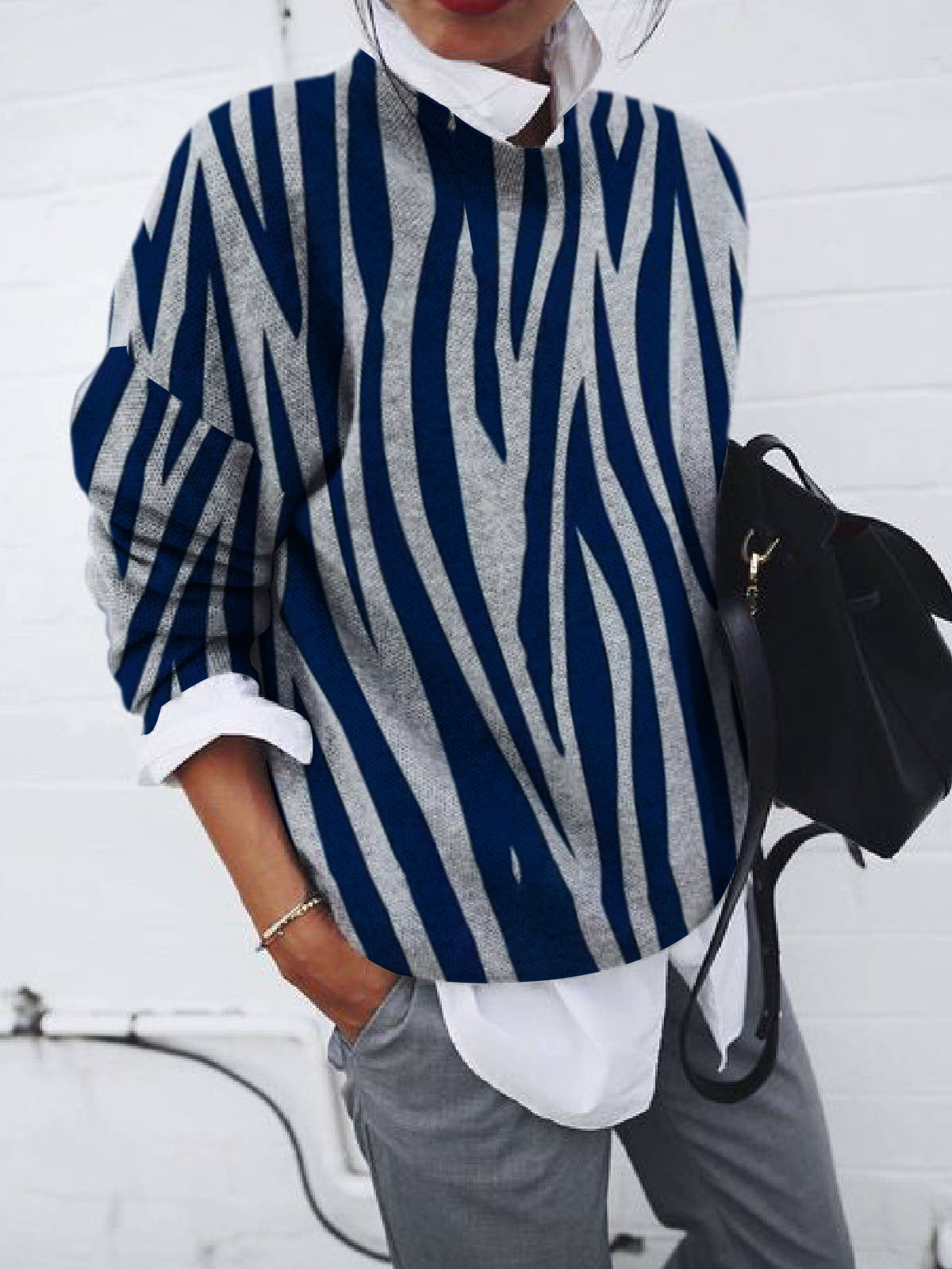 Elegant designter Pullover