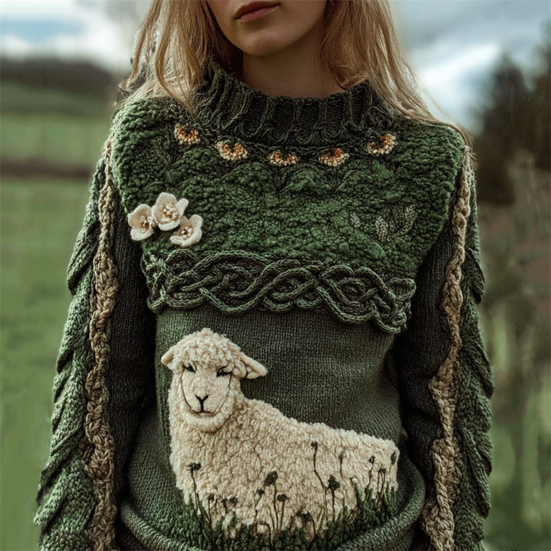 Zeitloser Vintage-Stil Pullover