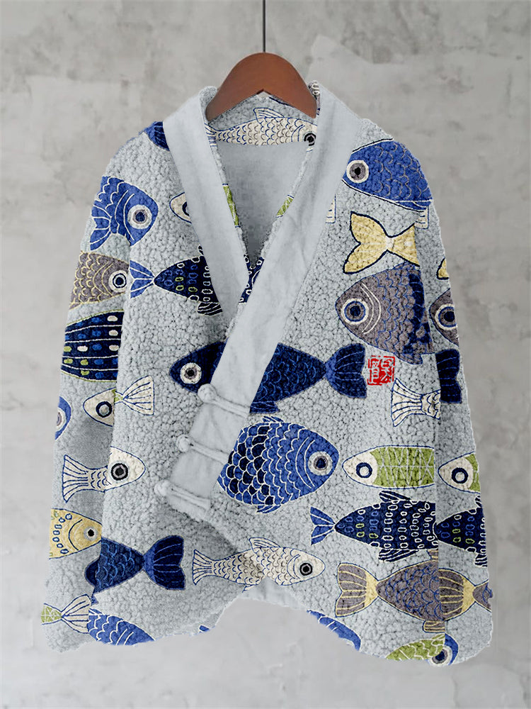 Klassische Vintage Strickjacke