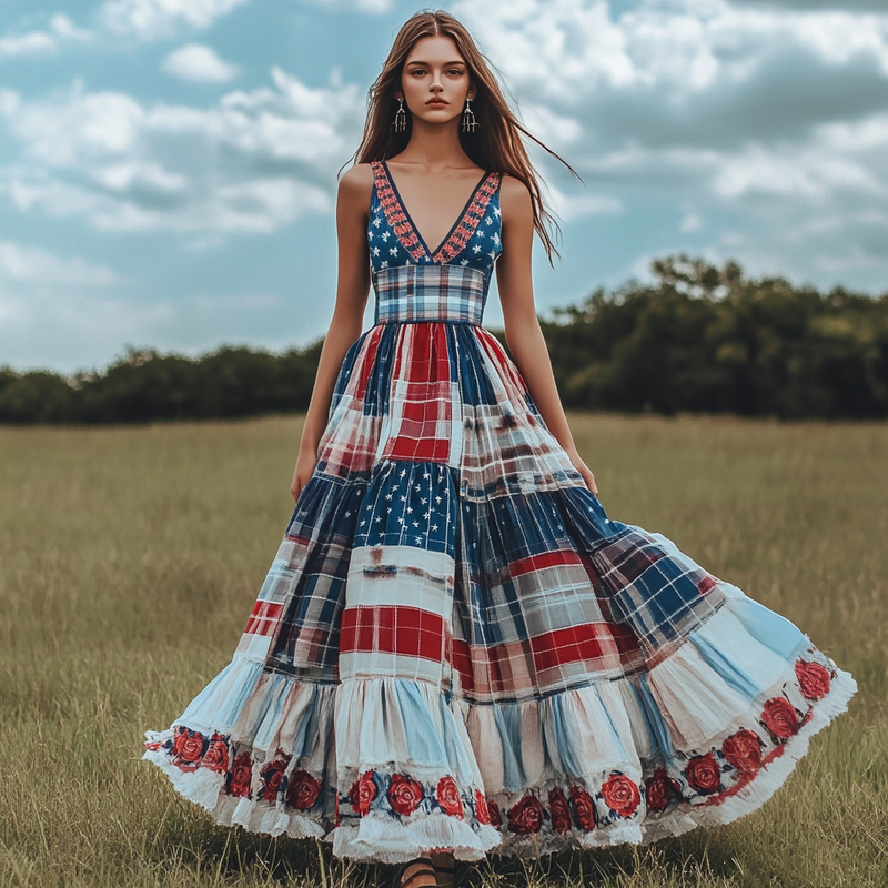 Zeitloser Vintage-Stil Kleid