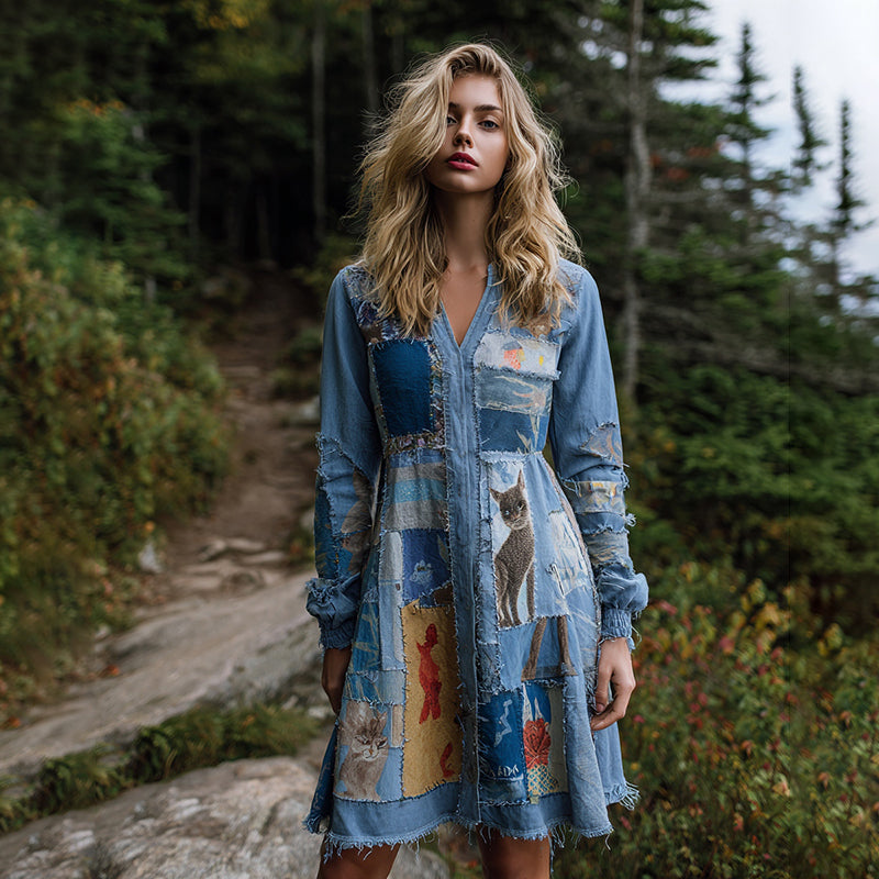 Vintage inspirierte Kleid