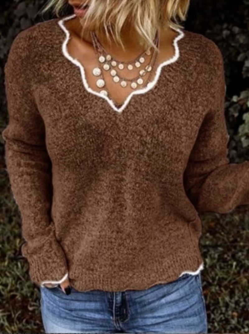 Anmutig gestaltete Pullover