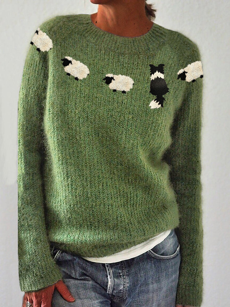Klassisch designter Pullover