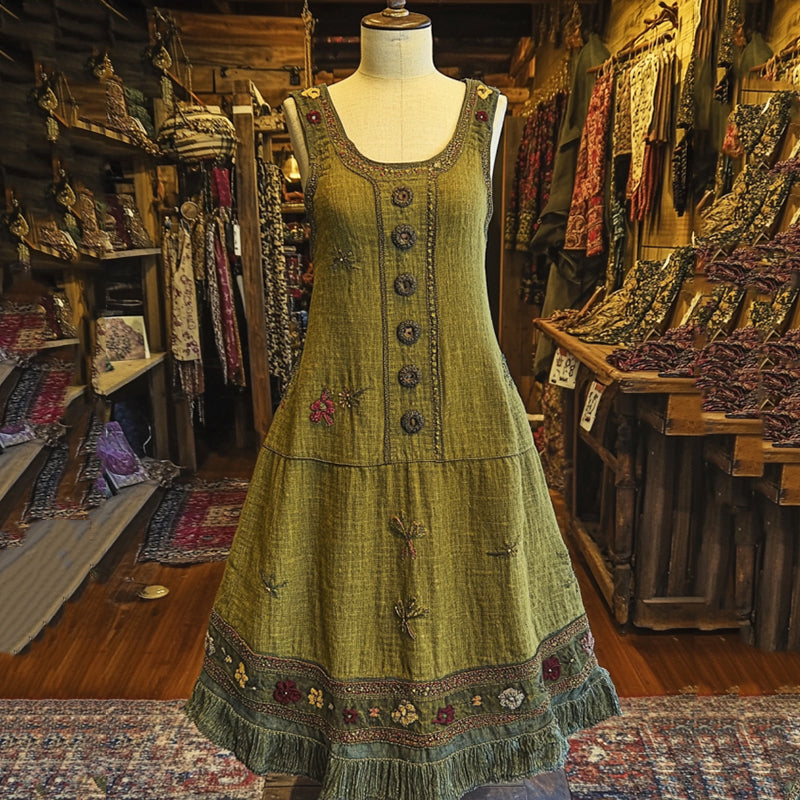Anmutig gestaltete Kleid