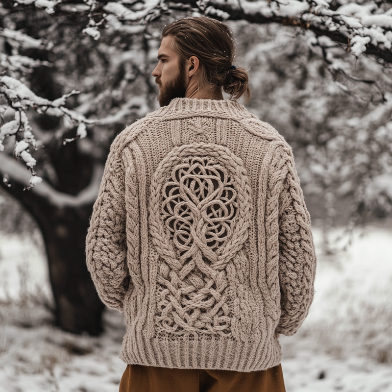 Anmutig gestaltete Strickjacke