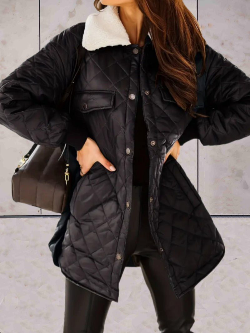 Anmutig gestaltete Jacke