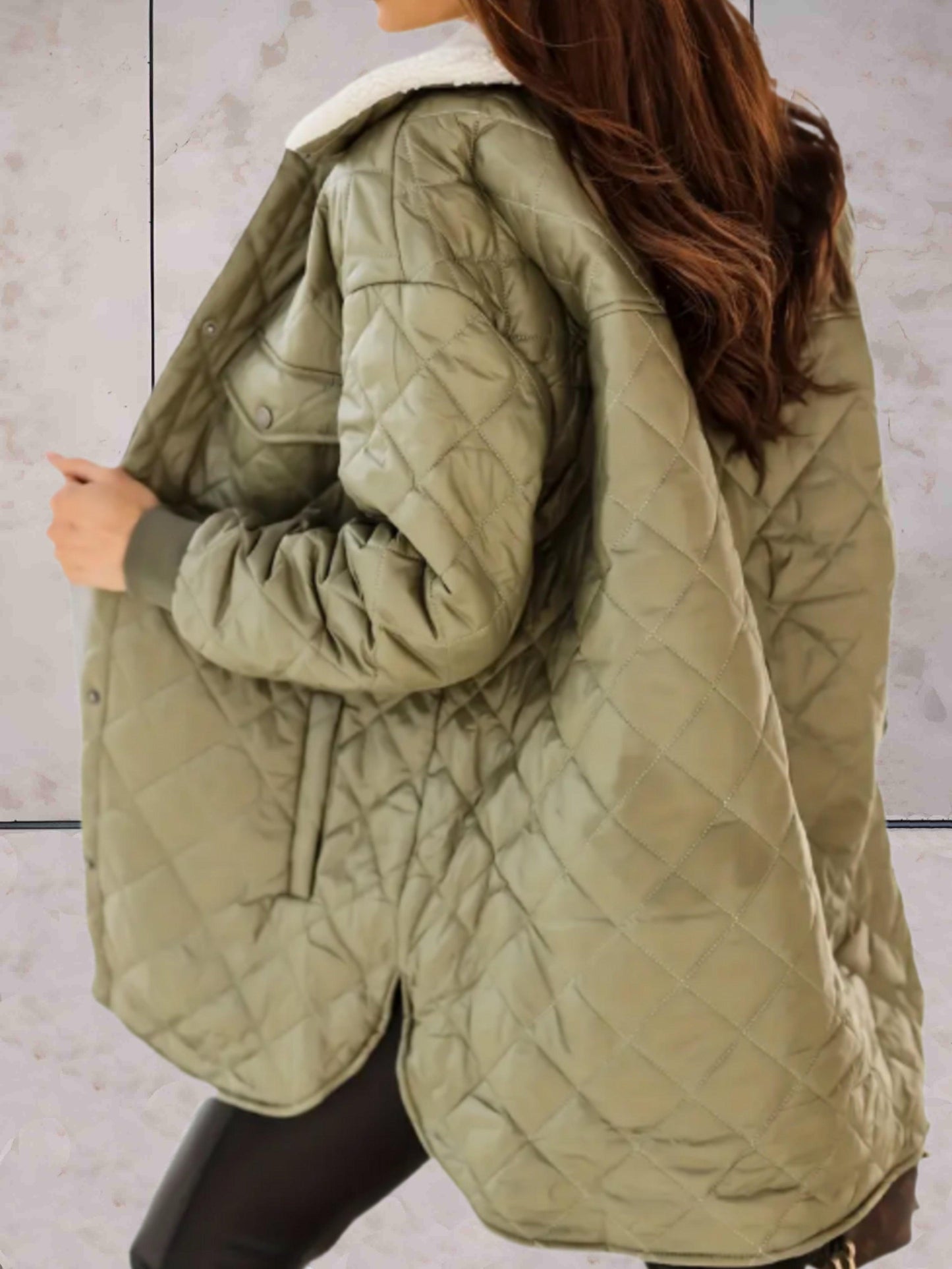 Anmutig gestaltete Jacke