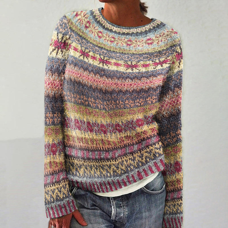 Vintage-inspirierter Pullover