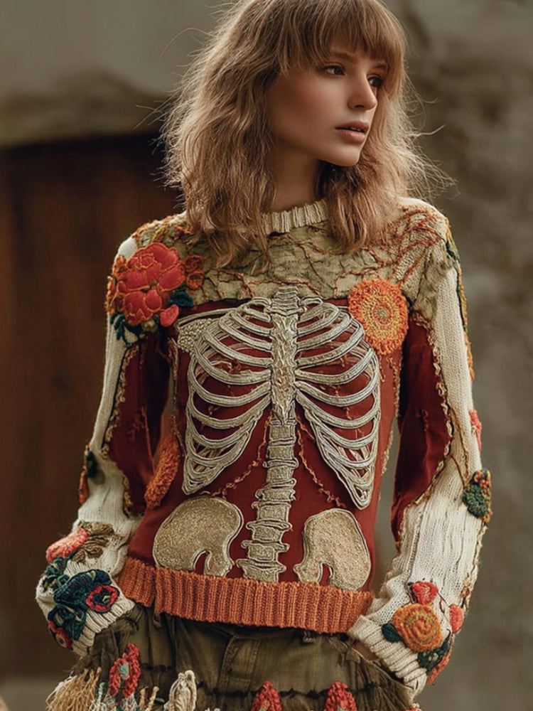 Zeitloser Vintage-Stil Pullover