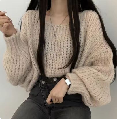 Anmutig gestaltete Pullover