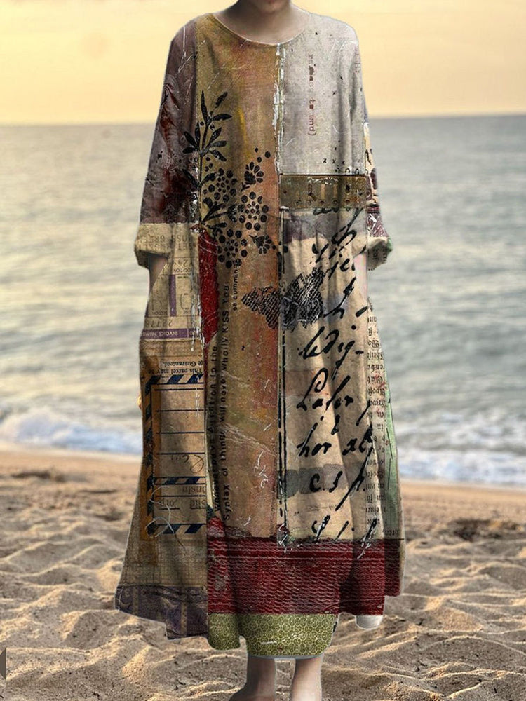 Klassisch gestaltete Kleid