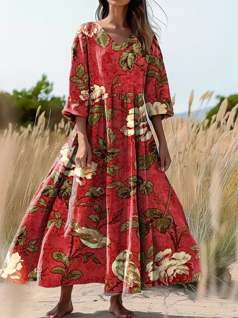 Klassisch gestaltete Kleid