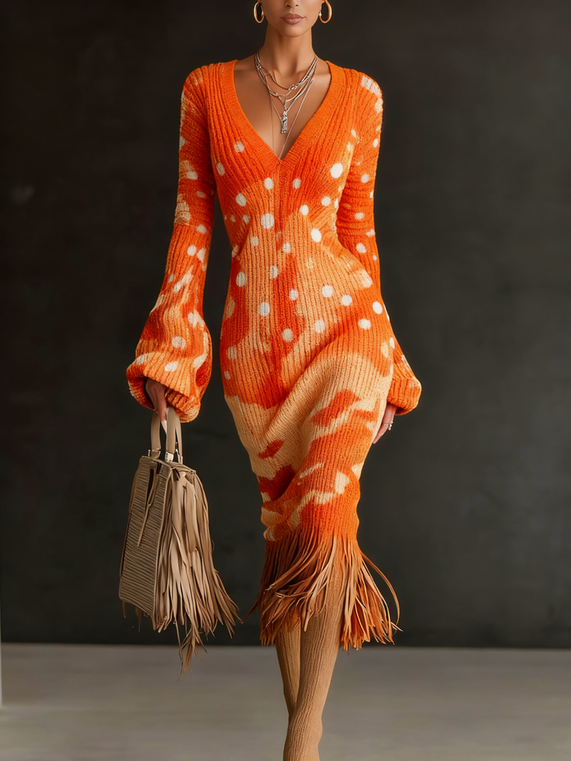 Klassisch gestaltete Kleid