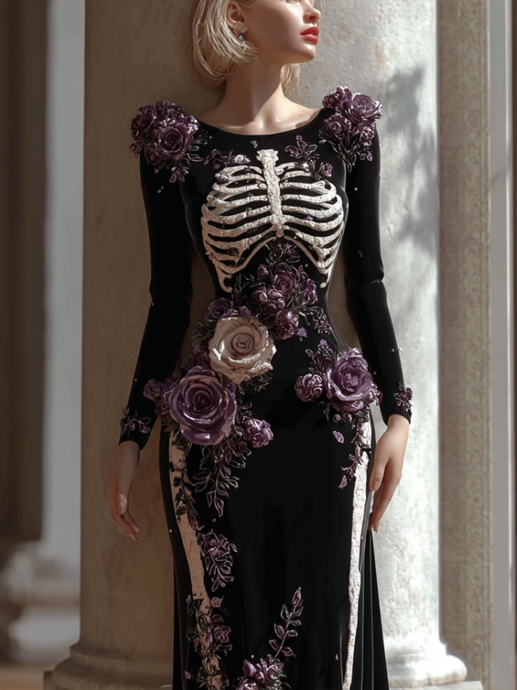 Anmutig gestaltete Kleid