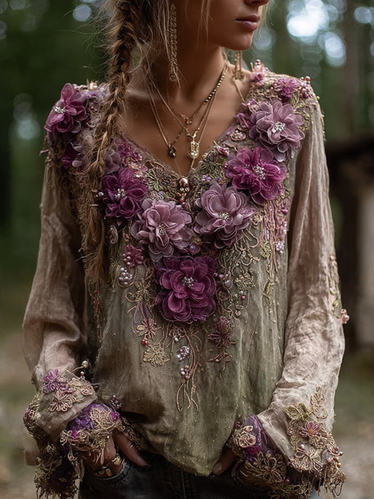 Vintage inspirierte Top