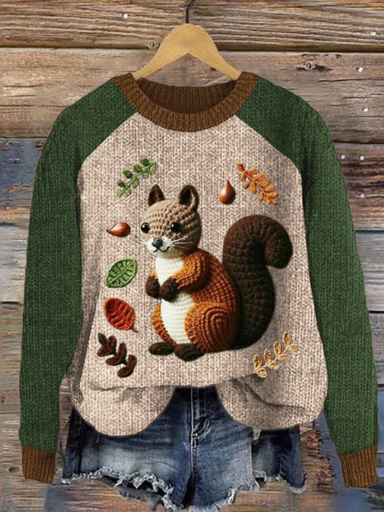 Zeitloser Vintage-Stil Pullover