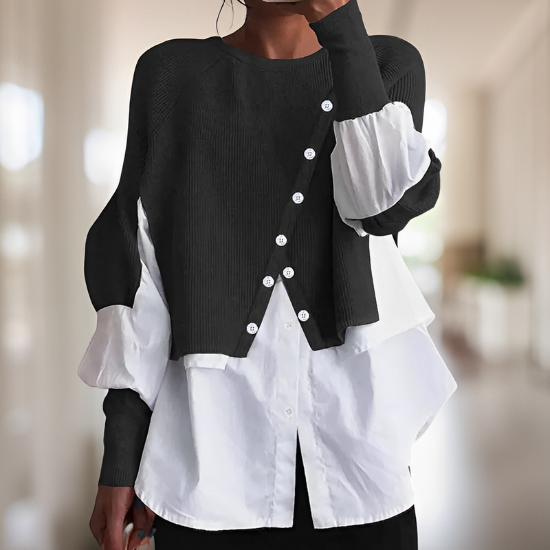 Zeitloser Vintage-Stil Pullover