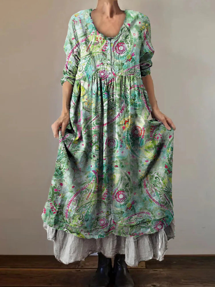 Zeitloser Vintage-Stil Kleid