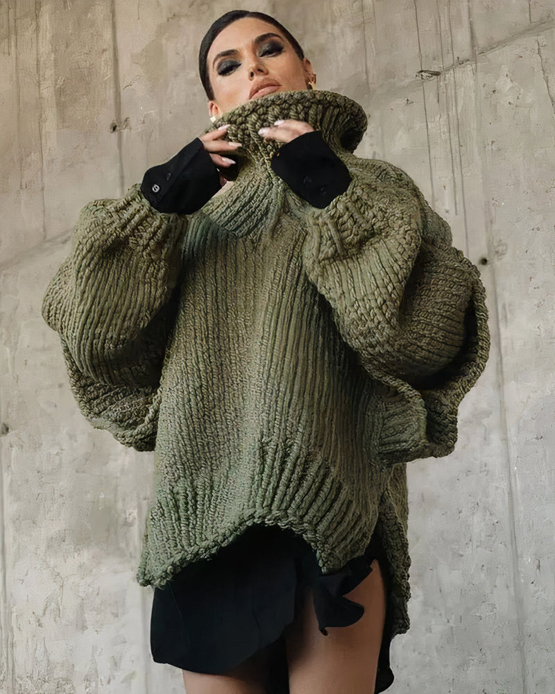 Zeitloser Vintage-Stil-Pullover