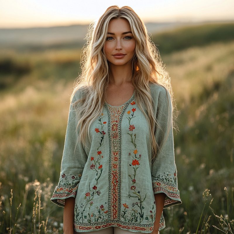 Elegant gestaltete Bluse