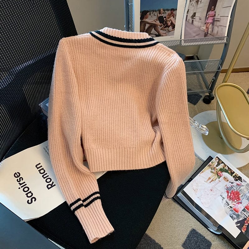 MW | Koreanischer Mode Strickpullover