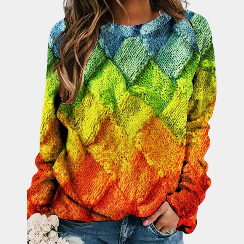 Wunderschön gefertigter Pullover