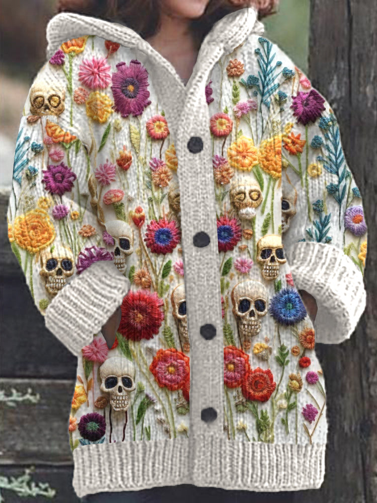 Klassische Vintage Strickjacke