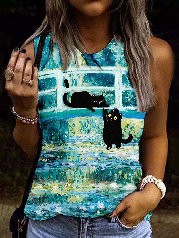 Zeitloser Vintage-Stil Top