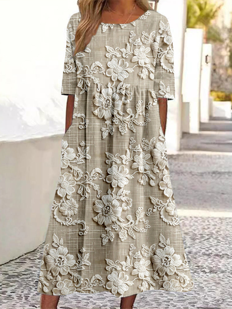 Durchdacht gestaltete Kleid